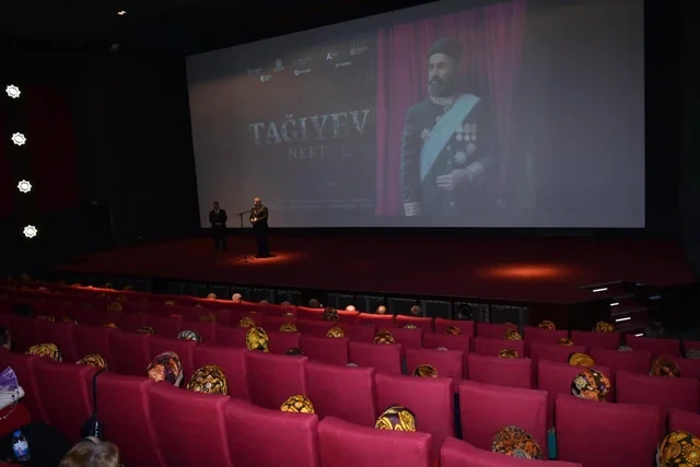 Türkmənistanda Azərbaycan Mədəniyyəti Günləri "Tağıyev: Neft" bədii filminin nümayişi ilə başlanıb - FOTO
