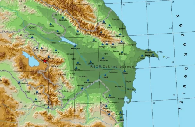 Azərbaycan-Ermənistan sərhədində zəlzələ oldu