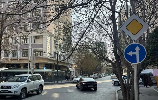 Bakının bəzi ərazilərində yol hərəkəti yenidən təşkil edilib