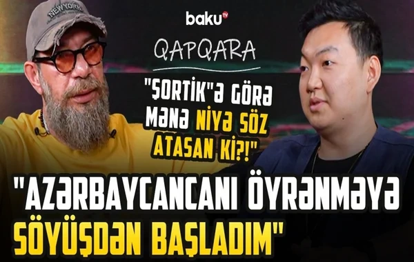 Bloqer Mark Kim Azərbaycan dilini öyrənməsindən danışdı: "Uşaqlarla futbol oynamaq üçün tez mənimsəməli idim" - VİDEO