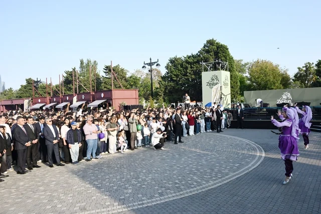 Zeytun Festivalının açılışı olub - Foto