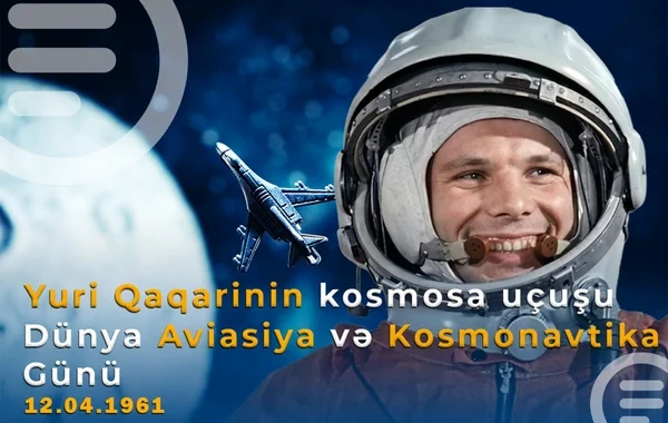 Aprelin 12-də Dünya Aviasiya və Kosmonavtika Günü qeyd olunur