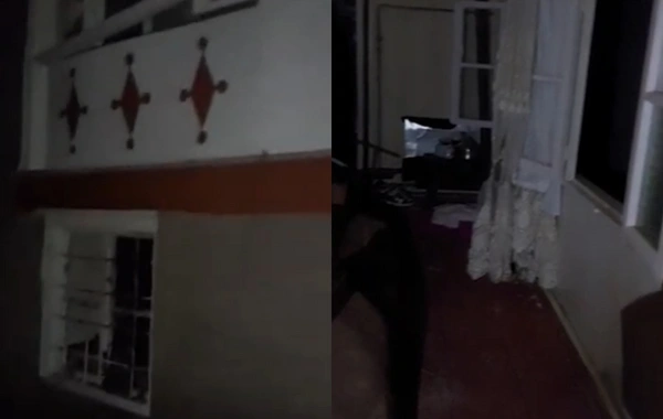 Şəkidə partlayış olan evdən GÖRÜNTÜLƏR