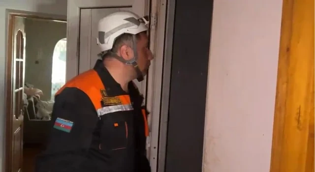 Badamdarda PARTLAYIŞ: Xəsarət alan şəxsin vəziyyəti açıqlandı - FOTO