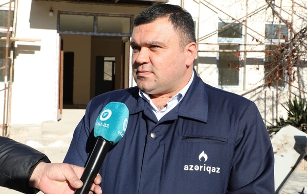 "Azəriqaz" rəsmisi: "İşğaldan azad edilmiş ərazilərdə 6800 abonentimiz var"