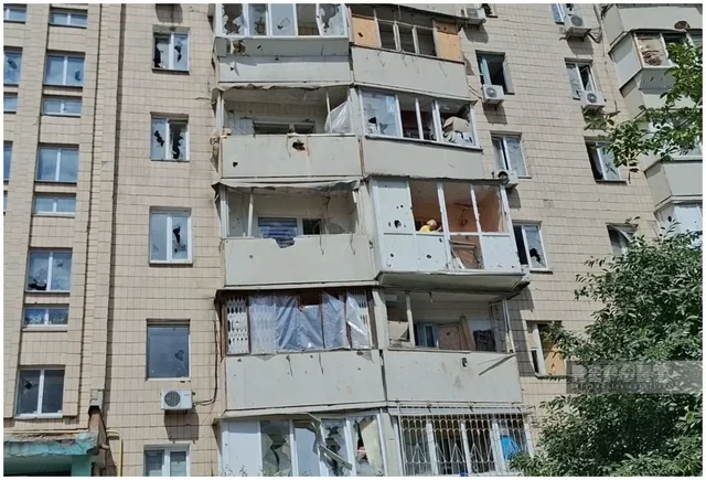 Kiyev Rusiyanın növbəti raket hücumundan sonra - FOTOREPORTAJ