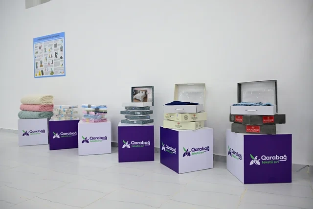 Xocalı şəhərində "Qarabağ Tekstil Evi" MMC istifadəyə verilib