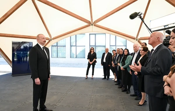Şükürbəyli sakini: "Sizinlə bu görüşümüz bizim üçün tarixi bir hadisədir" - VİDEO