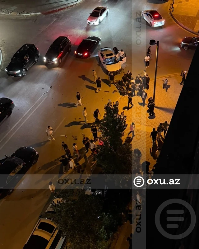 Ağ şəhərdə ağır qəza: Xəsarət alanlar var - FOTO - VİDEO