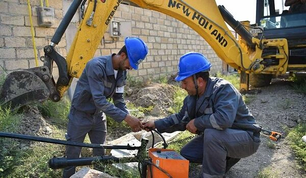 Suraxanıda su xəttindəki qəza aradan qaldırıldı