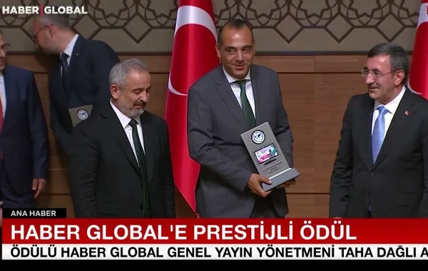 "Haber Global" nüfuzlu mükafata layiq görüldü - VİDEO