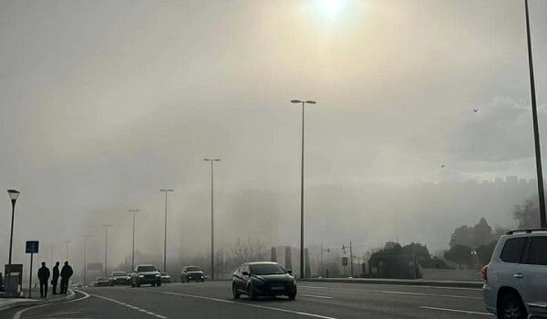 Xəzərdən Bakıya yaxınlaşan dumandır? - Foto