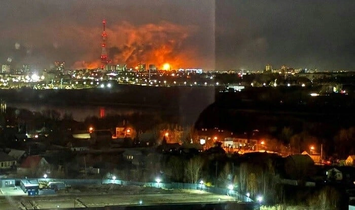 Ukrayna Rusiyanın dərinliyində bu zavodu vurdu - Foto/Video