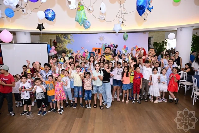 Heydər Əliyev Fondu uşaqlar üçün növbəti əyləncə tədbiri təşkil edib - FOTO
