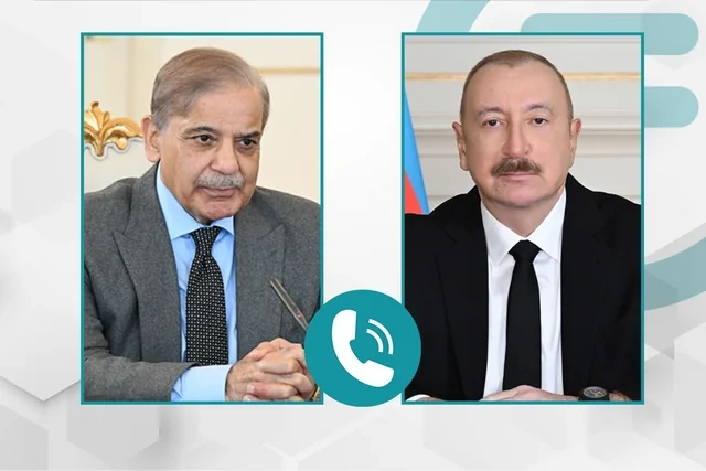 Məhəmməd Şahbaz Şərif İlham Əliyevə zəng etdi
