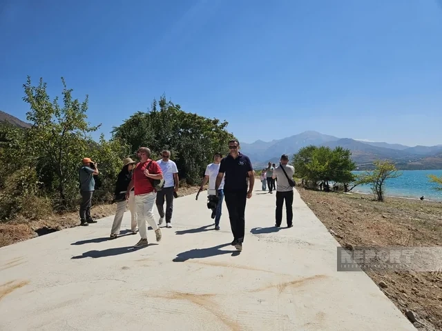 Azərbaycanlı jurnalistlər "Sea Breeze Uzbekistan"ı ziyarət ediblər - FOTO - VİDEO