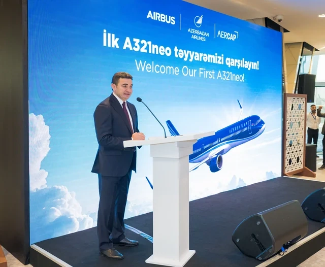 AZAL təyyarə parkına ilk yeni nəsil "Airbus A321neo"nu əlavə edib​ - FOTO
