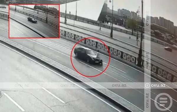 Bakıda yolu keçən qadını vuran şəxs futbolçu imiş - VİDEO - FOTO