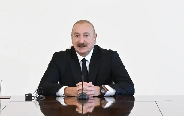 Prezident İlham Əliyev dini liderlərlə görüşdə Ermənistanın məscidlərə qarşı dağıdıcı münasibətindən danışıb