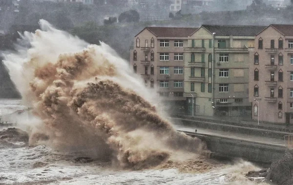 Çində "Bavi" tayfunu təhlükəsi: Narıncı xəbərdarlıq səviyyəsi davam edir