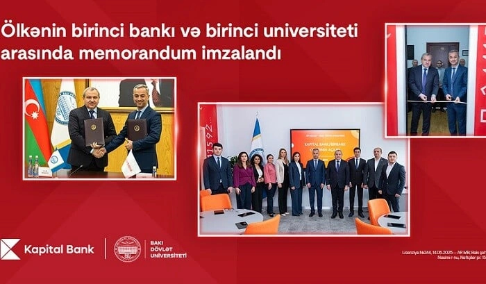 Ölkənin birinci bankı və birinci universiteti arasında memorandum
