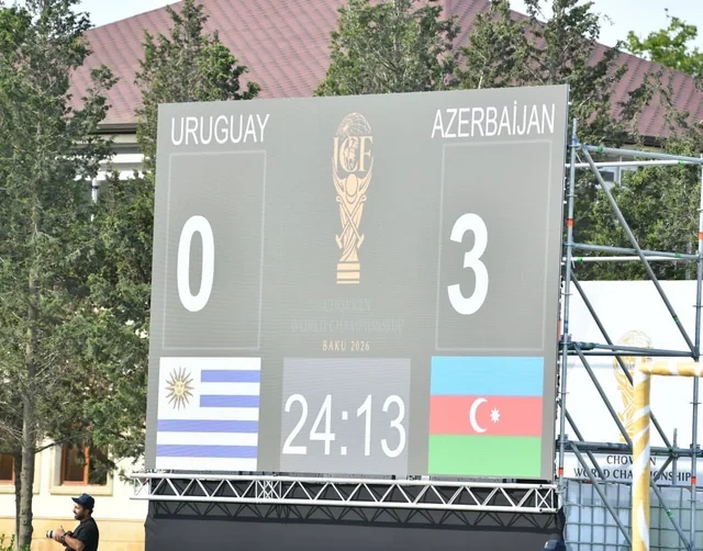 Milli komandamız finala vəsiqə qazanıb
