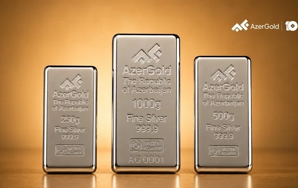 "AzerGold" ilk dəfə yerli bazara gümüş külçələr təqdim etməyə hazırlaşır