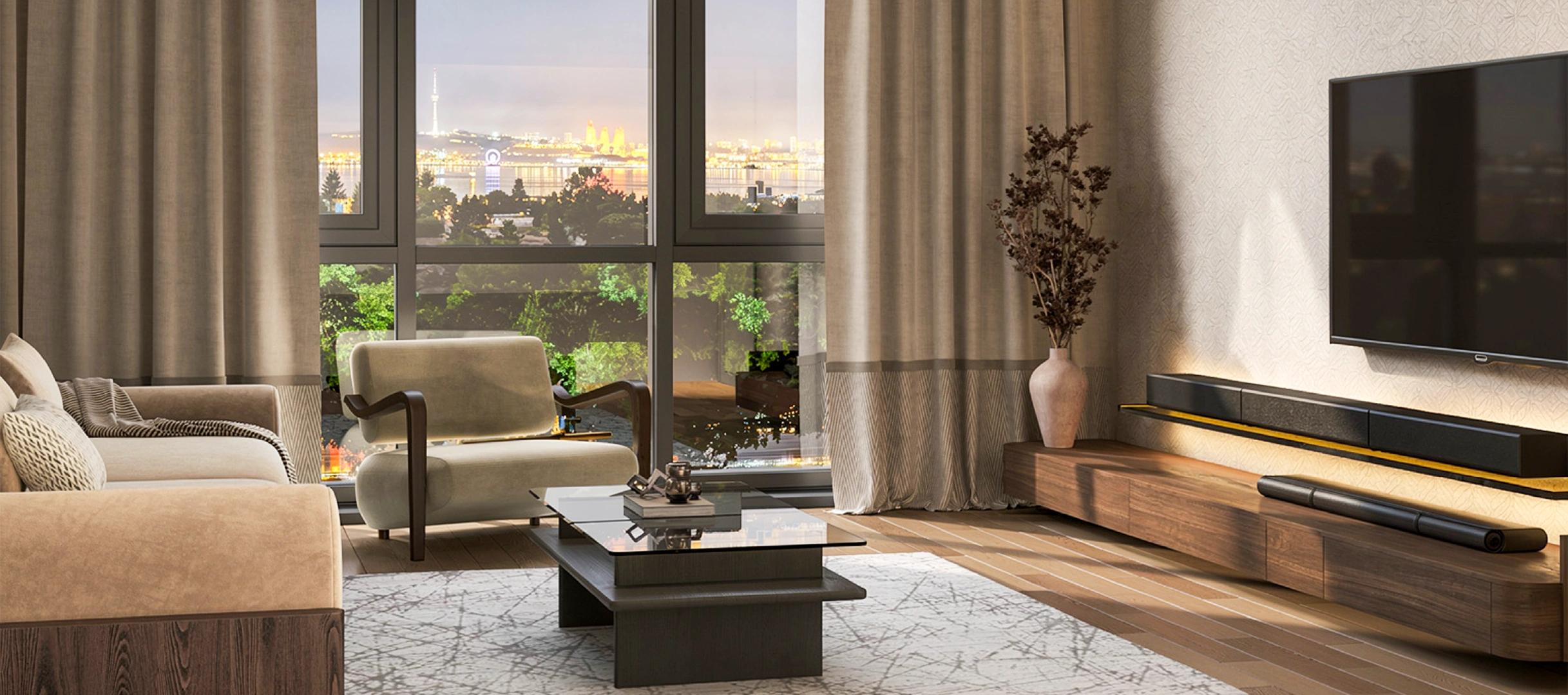 "Highland Residence"də tam təmirli mənzillər 20 ilədək ipoteka imkanı ilə