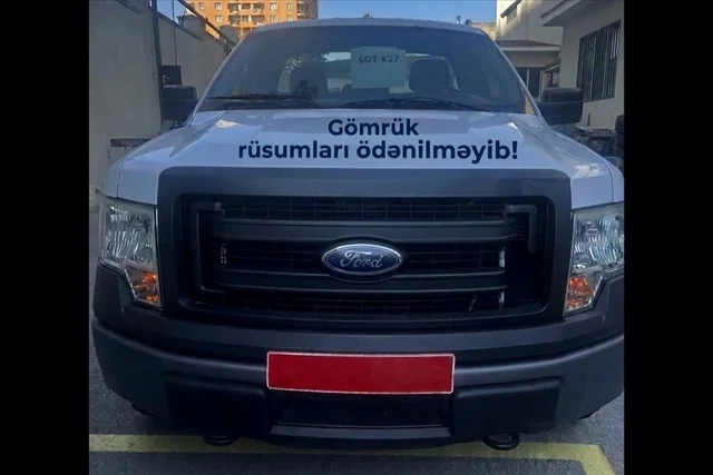 ABŞ-nin Bakıdakı səfirliyi avtomobillərini satışa çıxarır - FOTO