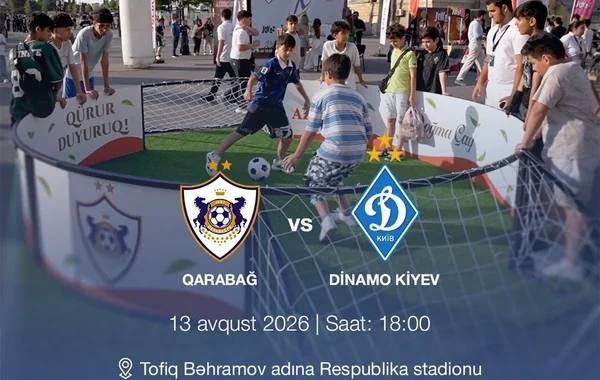 "Qarabağ" - "Dinamo Kiyev" oyunundan əvvəl fan-zona təşkil olunacaq