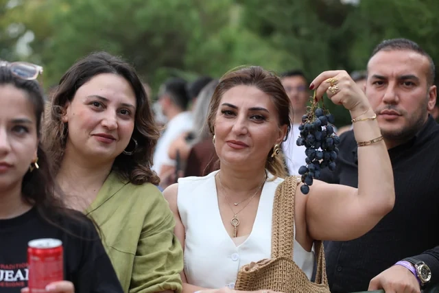 Şamaxıda Üzüm və Şərab Festivalı başa çatıb - Foto - Video