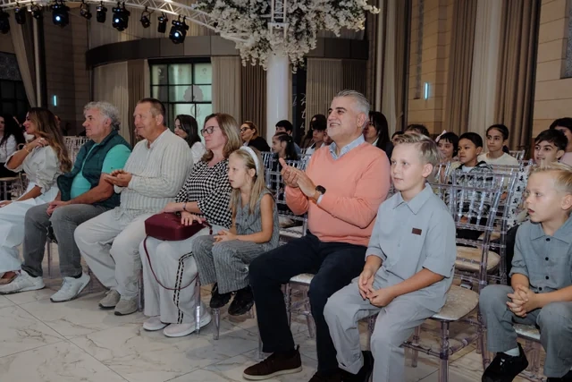 Leyla Əliyeva və Arzu Əliyeva "Cənnətin ariyası" adlı layihə çərçivəsində təqdim olunan konsertdə iştirak ediblər - Foto