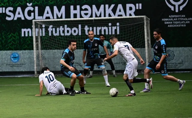 Azərbaycan Həmkarlar İttifaqları Konfederasiyasının təşkilatçılığı ilə keçirilən minifutbol turniri başa çatıb
