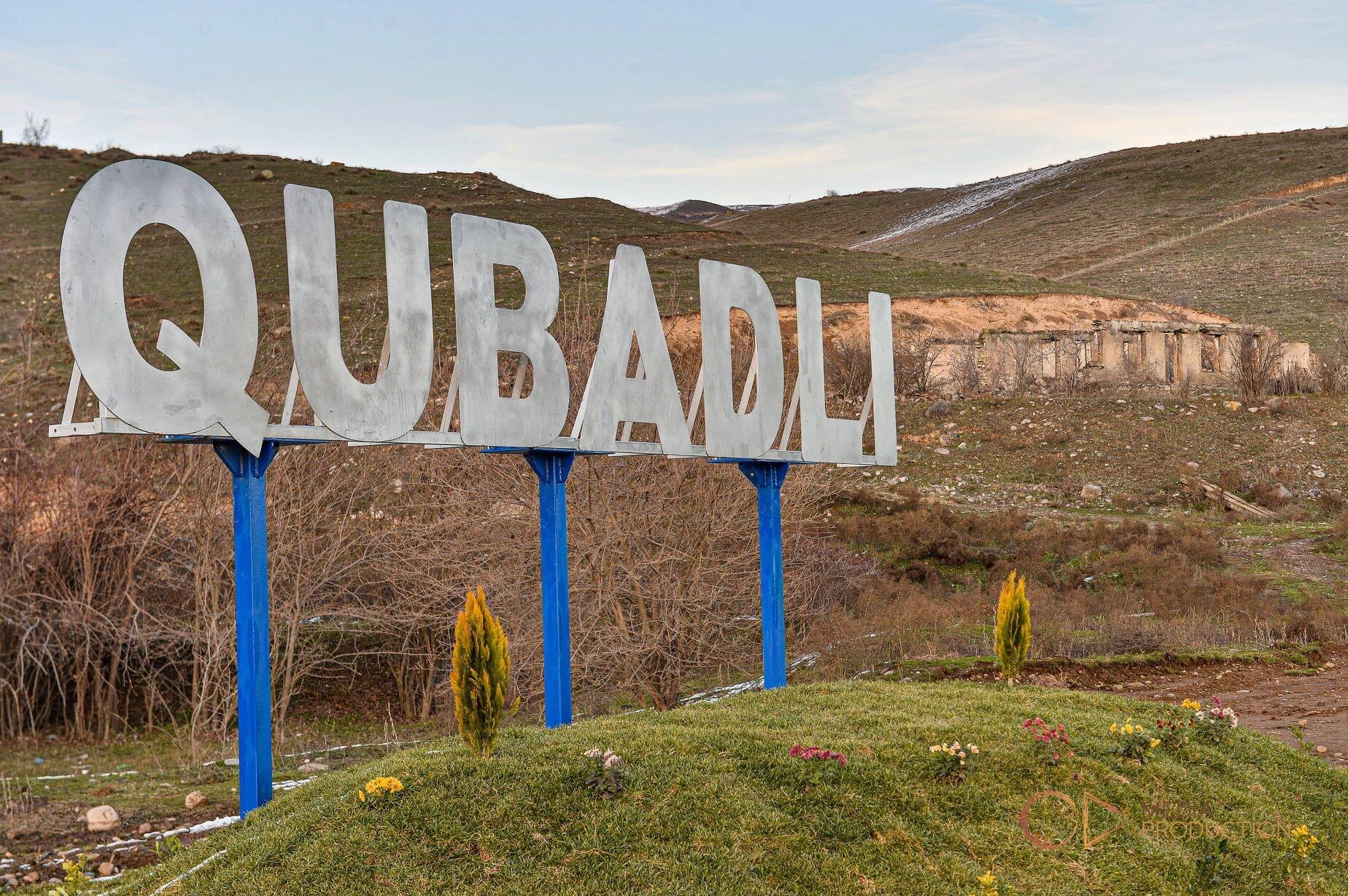 Qubadlıda 1-ci yaşayış kompleksinin inşasına başlanıldı - Foto
