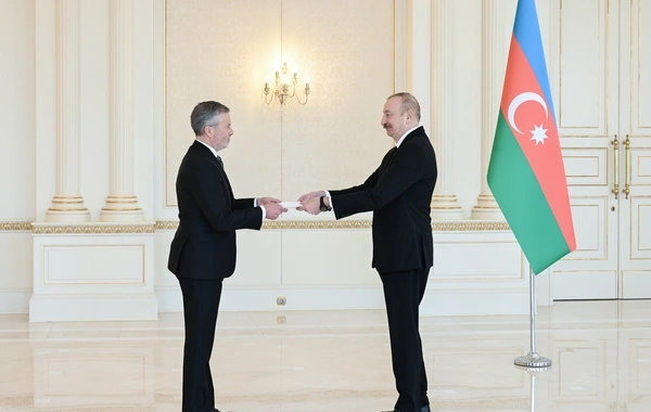 Prezident İlham Əliyev Norveçin ölkəmizə yeni təyin olunmuş səfirini qəbul edib
