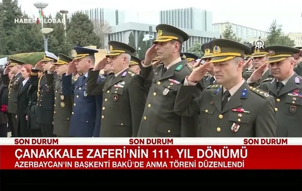 "Haber Global": Azərbaycanda Çanaqqala zəfərinin 111-ci ildönümü qeyd olundu - VİDEO