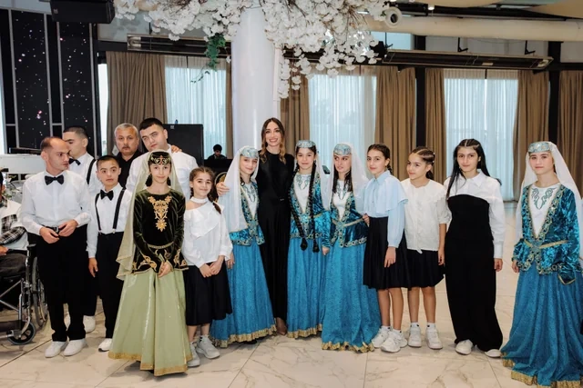 Leyla Əliyeva və Arzu Əliyeva "Cənnətin ariyası" adlı layihə çərçivəsində təqdim olunan konsertdə iştirak ediblər - Foto
