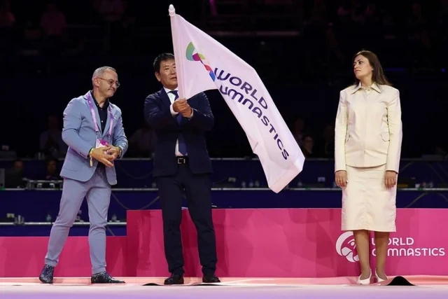 Azərbaycan 2027-ci ildə bədii gimnastika üzrə dünya çempionatına ev sahibliyi edəcək - FOTO