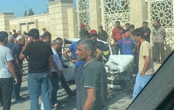 Qobustanda ağır qəza: Ölən var - FOTO - VİDEO