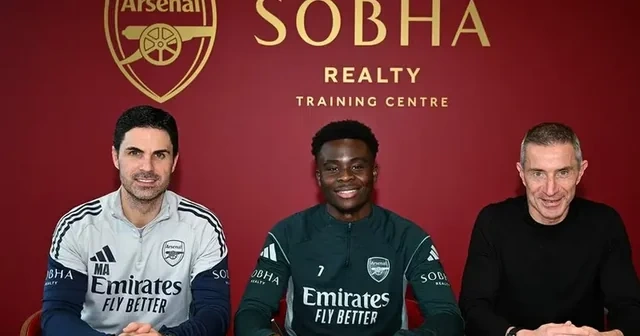 Bukayo Saka "Arsenal"la razılığa gəldi