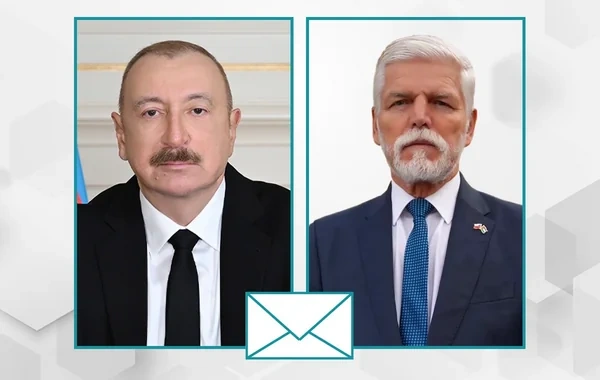 İlham Əliyev çexiyalı həmkarına məktub göndərdi