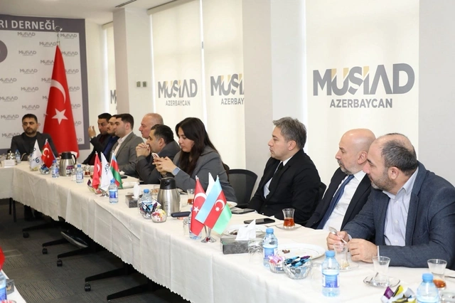 MÜSİAD Azərbaycan prezidenti: "Hər il orta hesabla 10,5 milyon manatlıq kommersiya əməliyyatı həyata keçirilir"