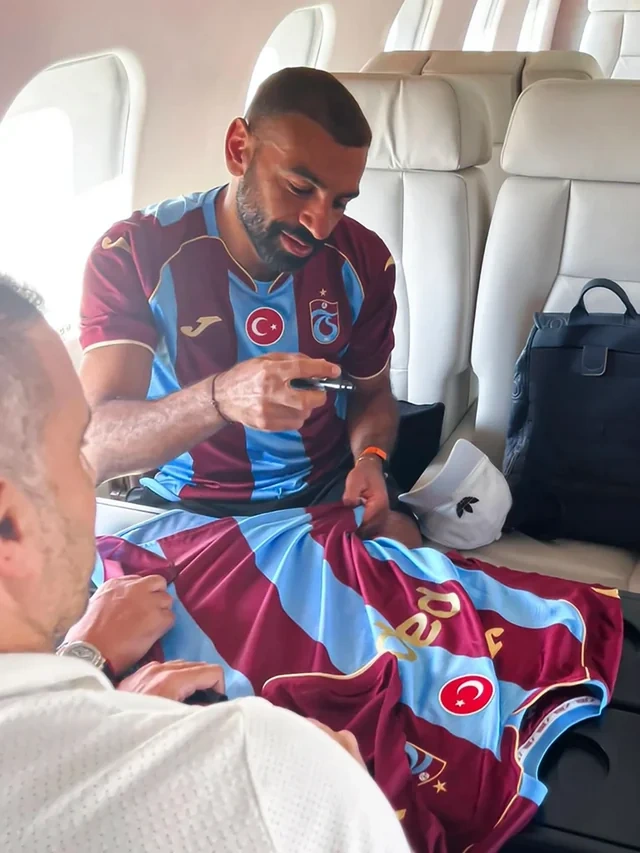 Məhəmməd Salah "Trabzonspor" formasını geyindi - FOTO - VİDEO