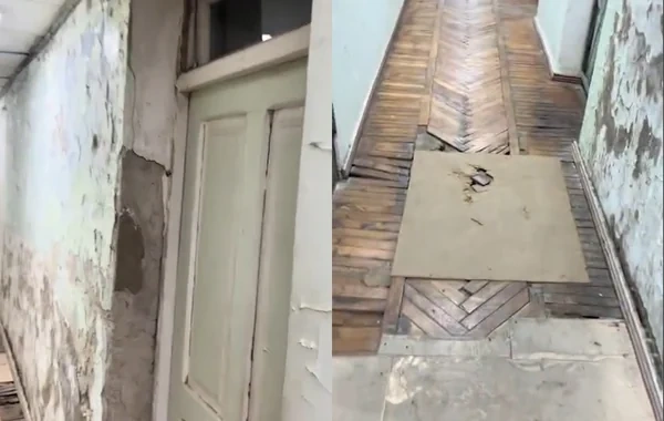 Bakıda bərbad vəziyyətdə olan xəstəxana ilə bağlı RƏSMİ AÇIQLAMA