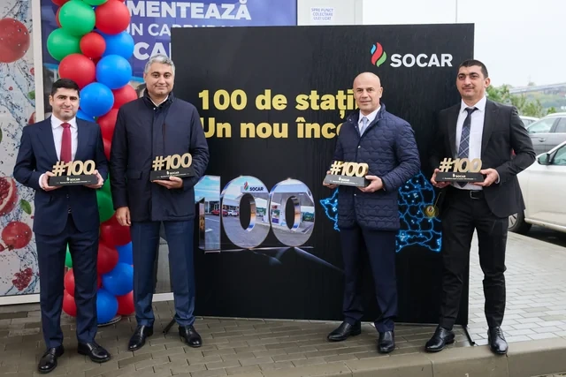 SOCAR Rumıniyada 100-cü yanacaqdoldurma məntəqəsini istifadəyə verib - Foto