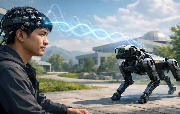Çində düşüncə ilə idarə olunan robot-it təqdim edildi
