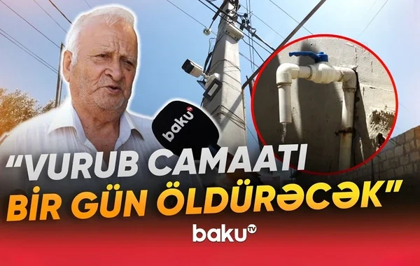 "Mühəndis gəlib düzəldir, bir həftə keçməmiş yenə eyni vəziyyət yaranır" - Saray qəsəbəsində sakinlərin su və işıq PROBLEMİ - VİDEO