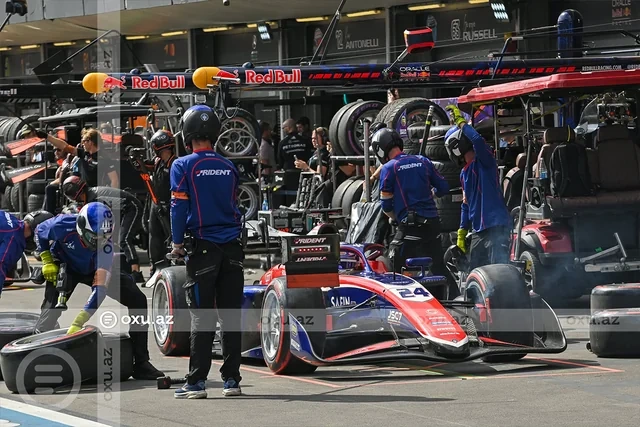 "Formula-2": Zəncirvari qəzadan sonra mübarizə bərpa olundu - FOTO