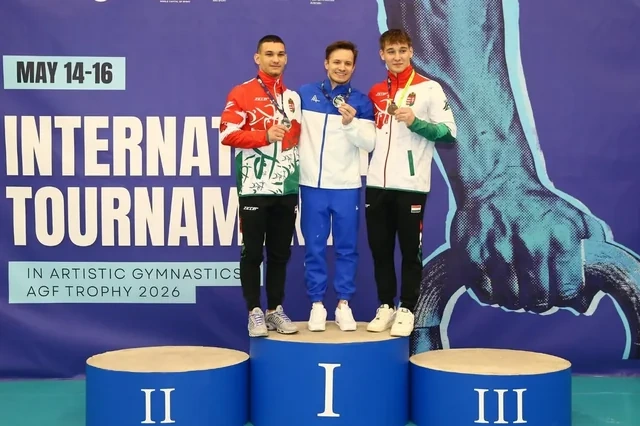 Azərbaycan gimnastları "AGF Trophy" beynəlxalq turnirini 16 medalla başa vurublar