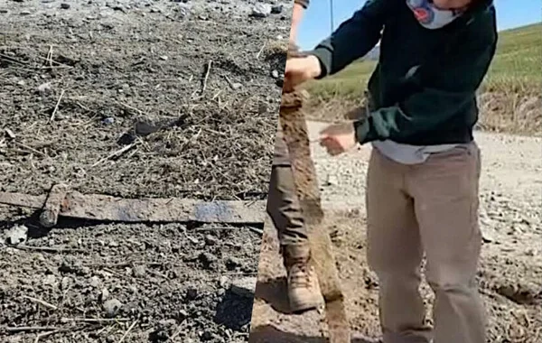 Norveçdə altı yaşlı uşaq 1300 illik vikinq qılıncı tapdı - FOTO